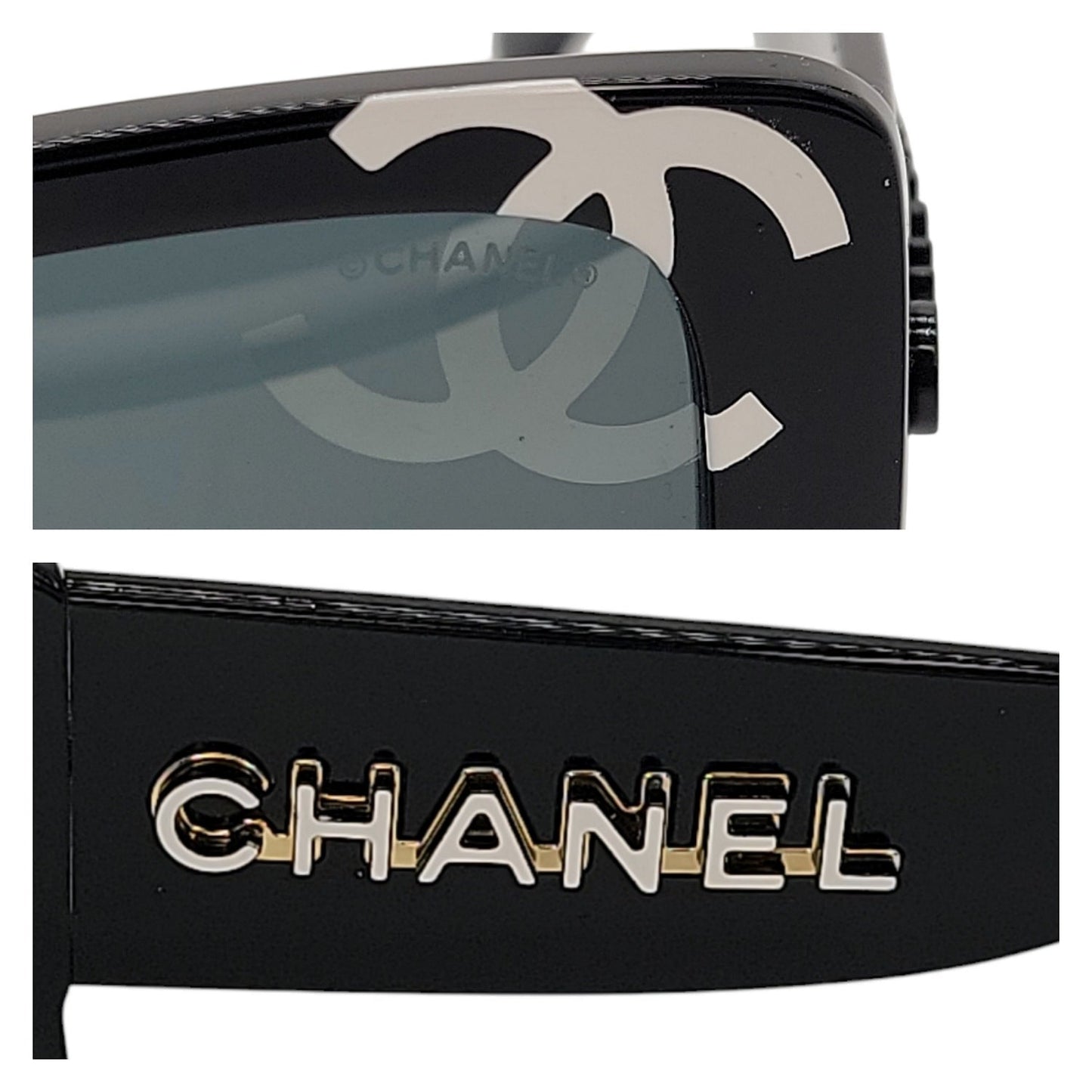 CHANEL CC Logo Square Sunglasses 71472