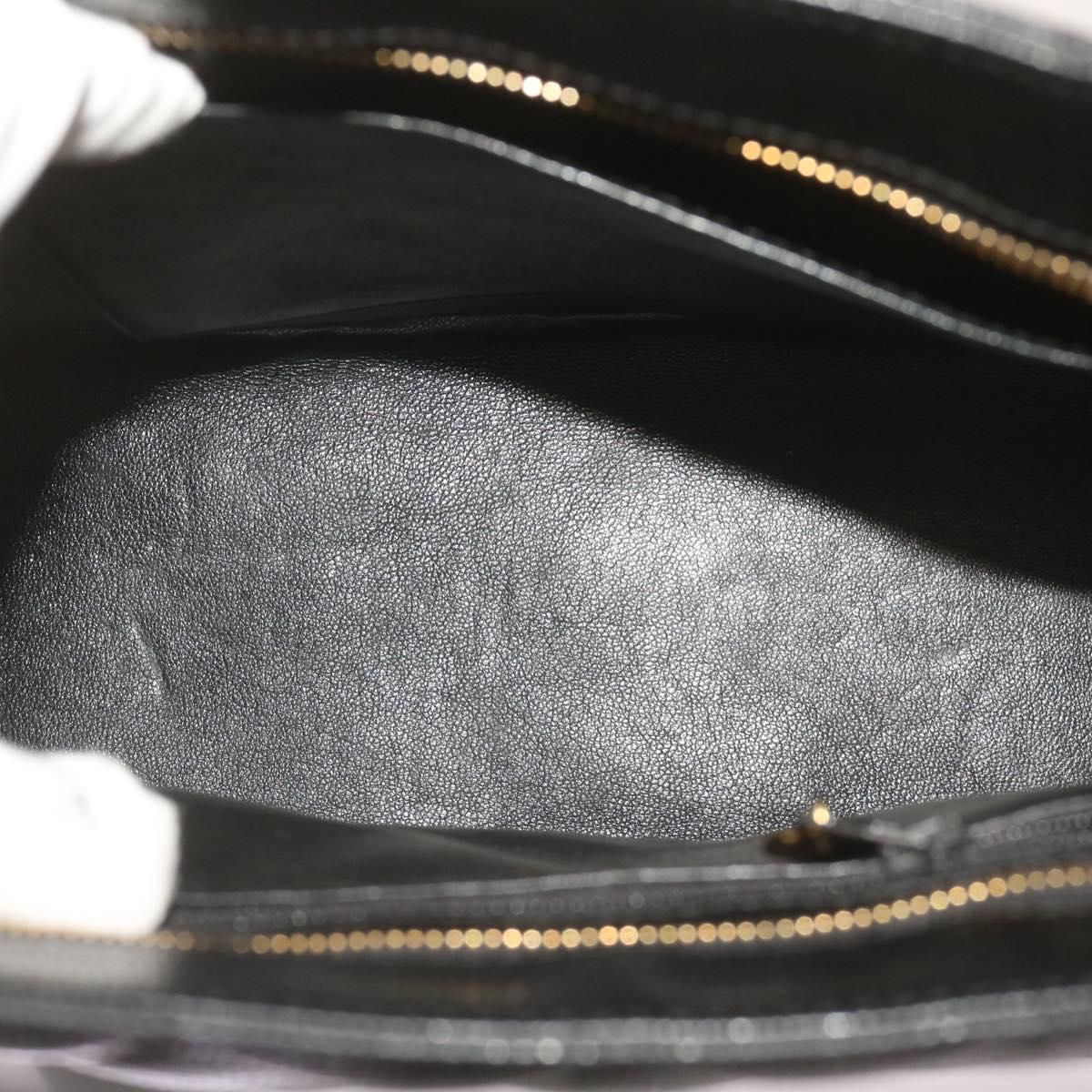 CHANEL Standard Tote Bag Caviar Skin Black CC 67624SA