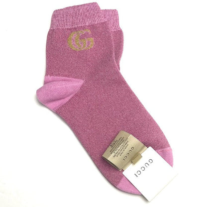 Gucci Cashmere Ankle Socks in Pink