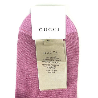 Gucci Cashmere Ankle Socks in Pink