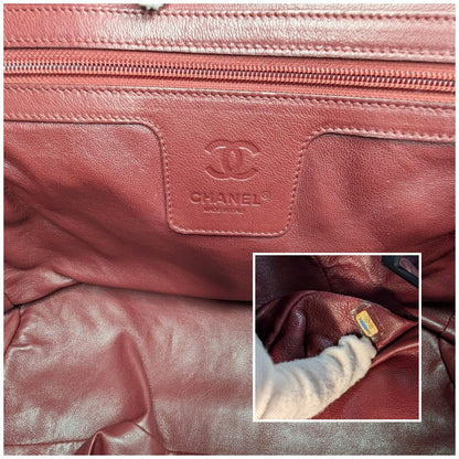 Chanel Vintage Caviar Leather Coco Cocoon Bowler Bag