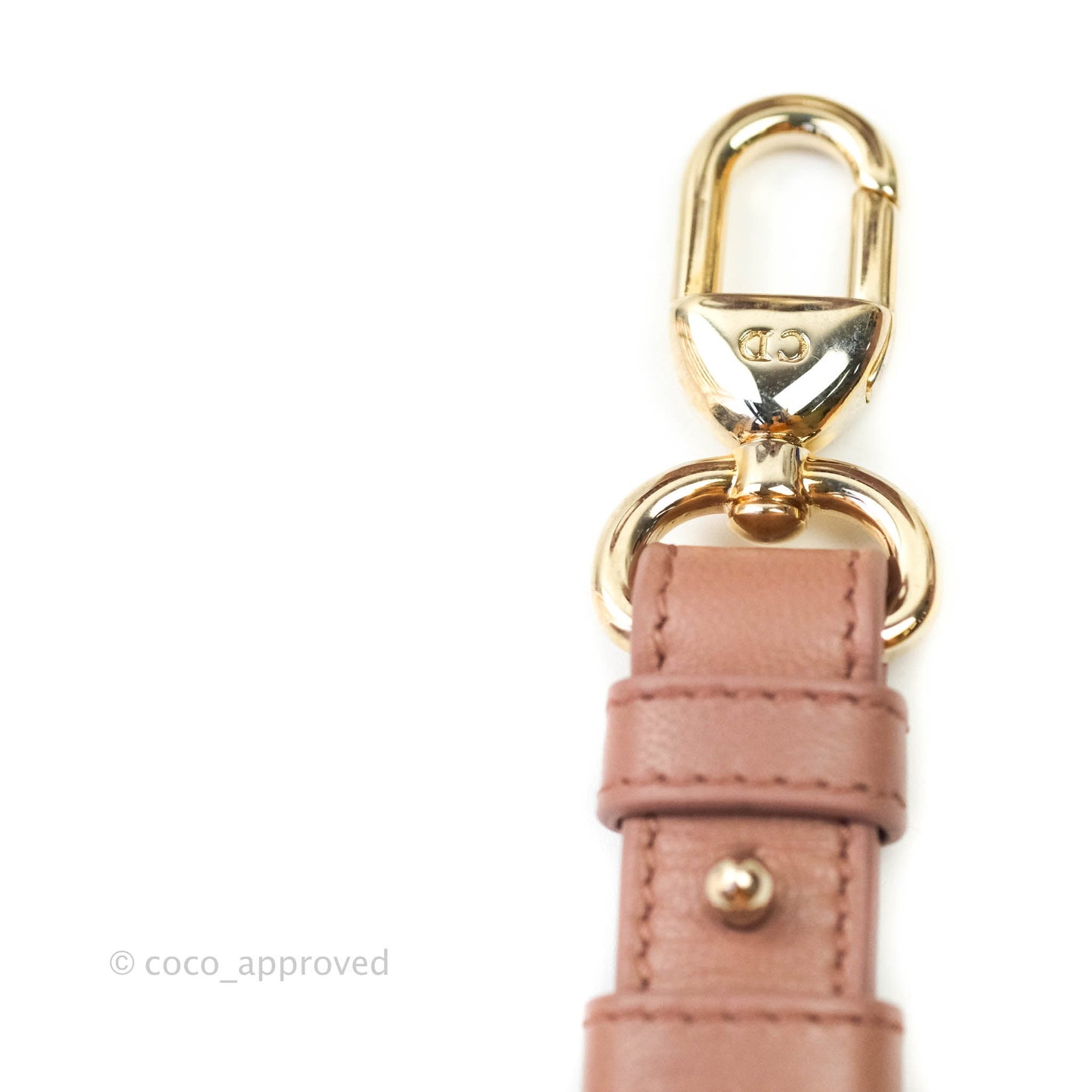 Christian Dior Lambskin My ABCDior Lady Dior Dark Beige Gold Hardware