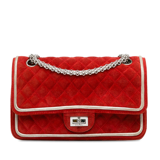 Chanel Sac Medium Suede Re-issue 2.55 Double Flap