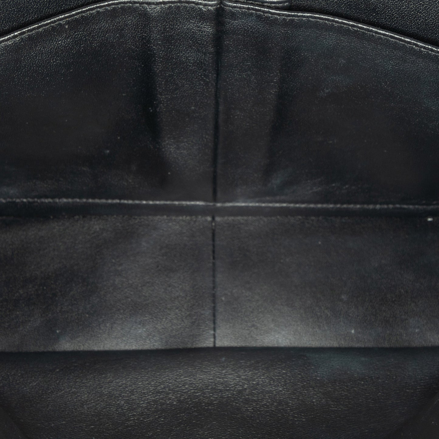 Black Chanel Jumbo Classic Patent Double Flap Shoulder Bag