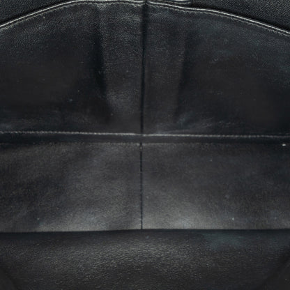 Black Chanel Jumbo Classic Patent Double Flap Shoulder Bag