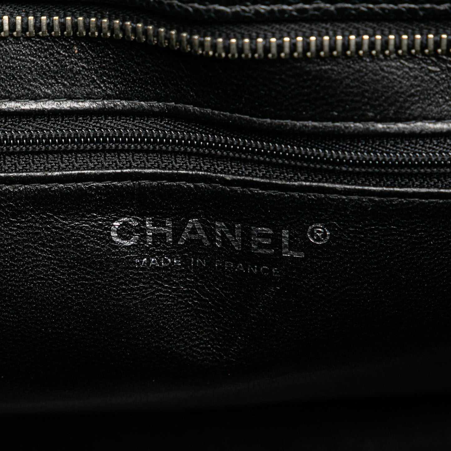 Black Chanel Caviar Medallion Tote