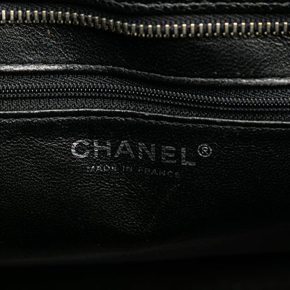 Black Chanel Caviar Medallion Tote