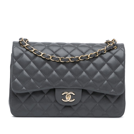 Chanel Sac Jumbo Classic Caviar Double Flap