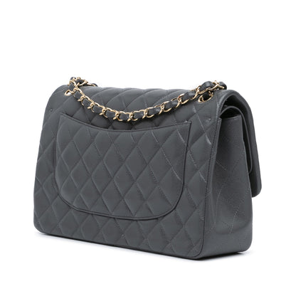 Chanel Sac Jumbo Classic Caviar Double Flap
