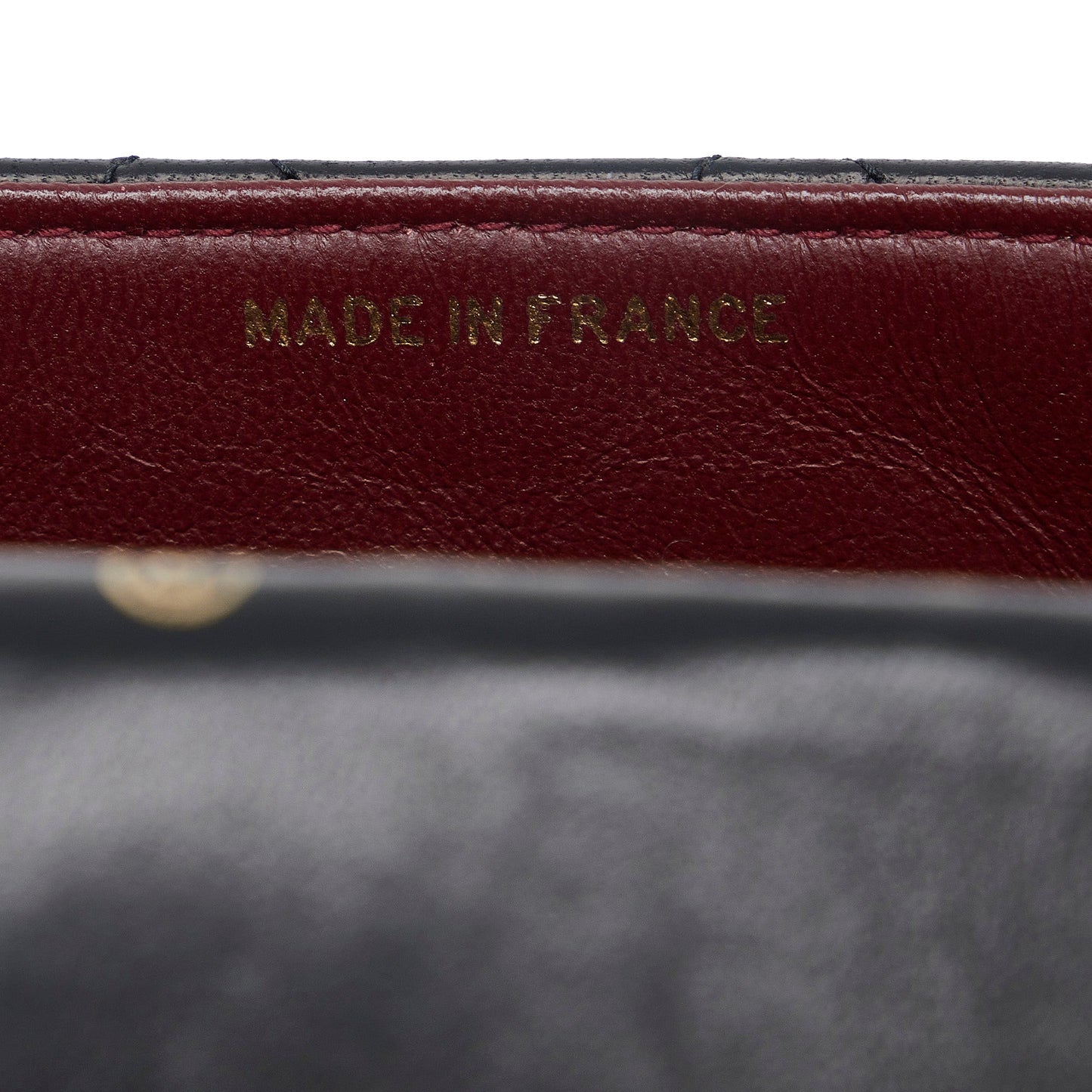Black Chanel Small Lambskin Kelly Top Handle Bag