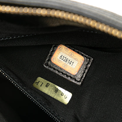 Black Chanel Caviar Zip Handbag