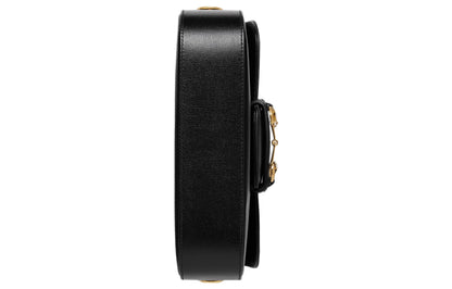 (WMNS) Gucci Horsebit 1955 Small Shoulder Bag 'Black' 735178-AACPL-1081