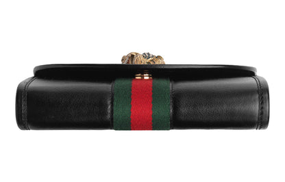 (WMNS) Gucci Rajah SeriesClutch Chain Single Shoulder Bag mini Black 573797-0OLHX-8389