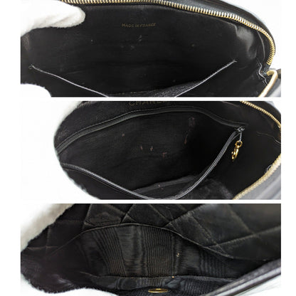 Chanel Vintage Lambskin Quilted Front Pocket Camera Bag
