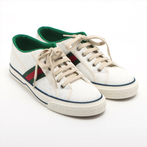 Gucci Canvas Trainers 7  White Box