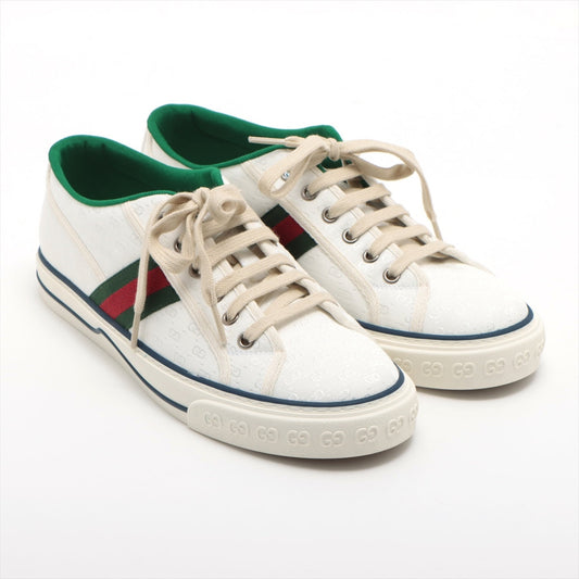 Gucci Canvas Trainers 7  White Box