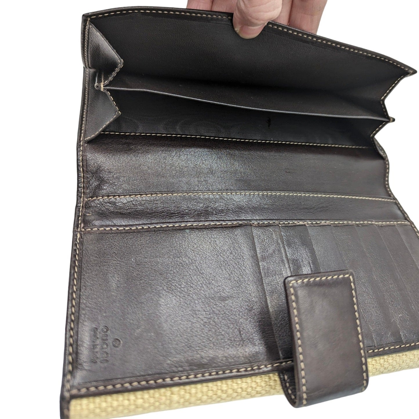 Gucci 1955 Horsebit Accent Continental Wallet