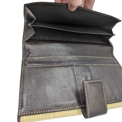 Gucci 1955 Horsebit Accent Continental Wallet