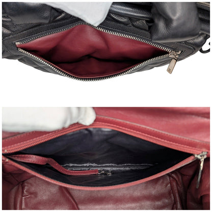 Chanel Vintage Caviar Leather Coco Cocoon Bowler Bag