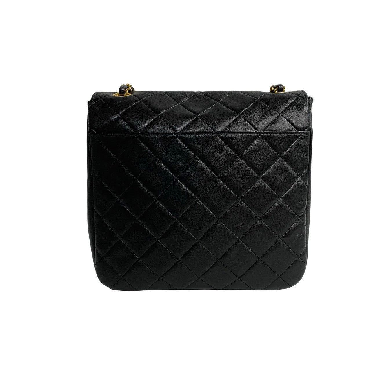 Chanel CC Half Moon Flap Crossbody Bag  Leather Crossbody Bag