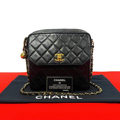 Chanel CC Flap Camera Bag  Leather Crossbody Bag in New Condition