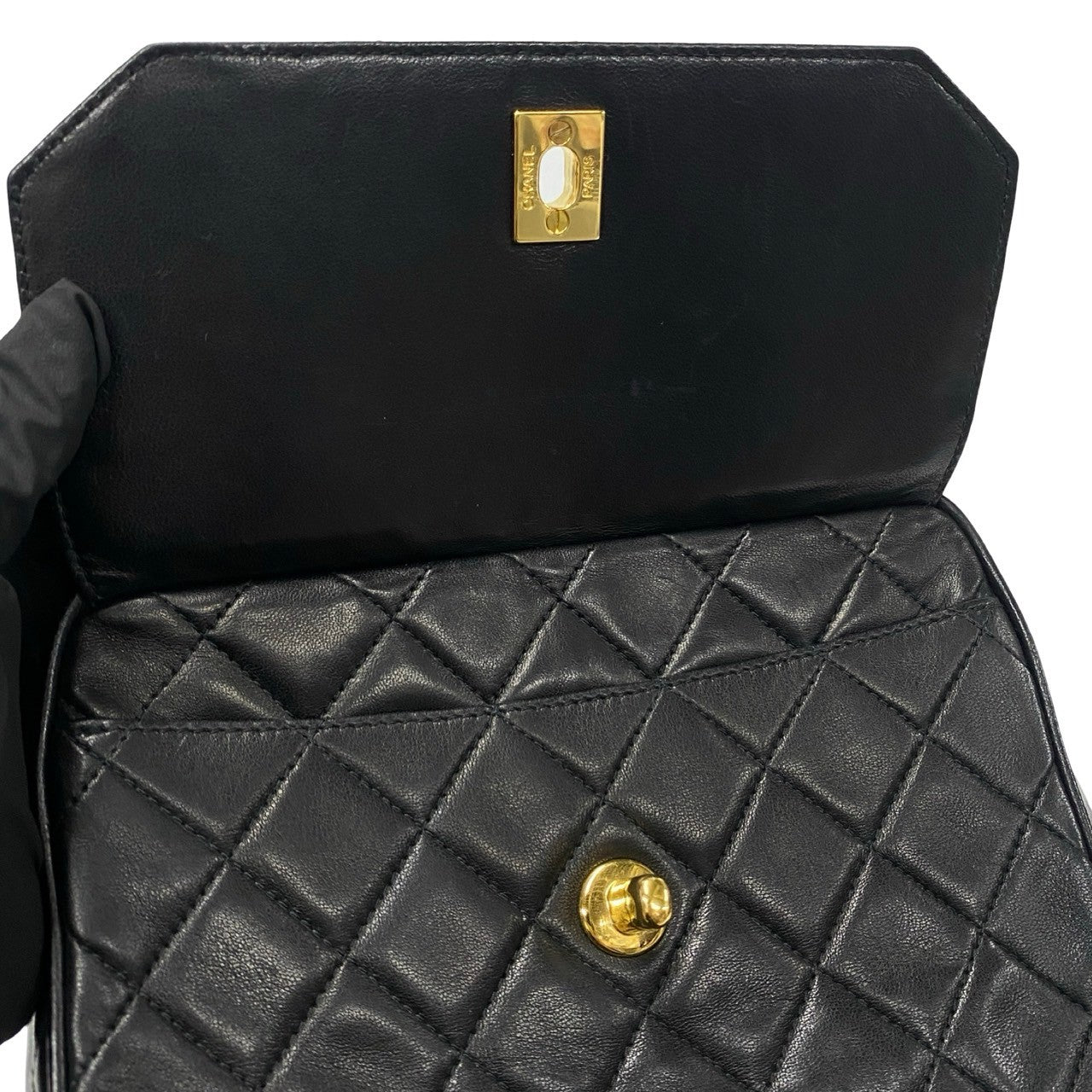 Chanel CC Flap Camera Bag  Leather Crossbody Bag in New Condition