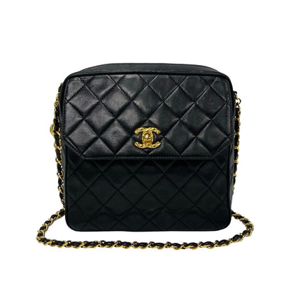 Chanel CC Flap Camera Bag  Leather Crossbody Bag in New Condition