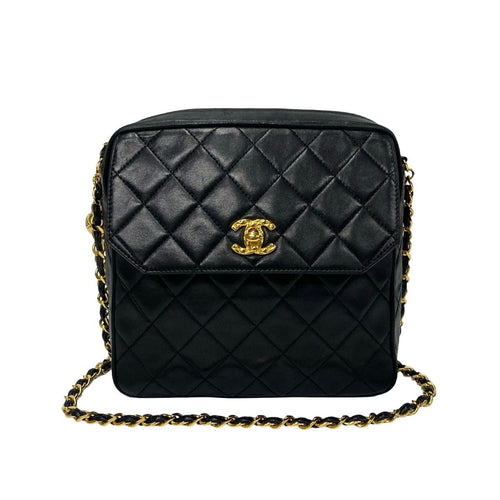Chanel CC Flap Camera Bag  Leather Crossbody Bag in New Condition