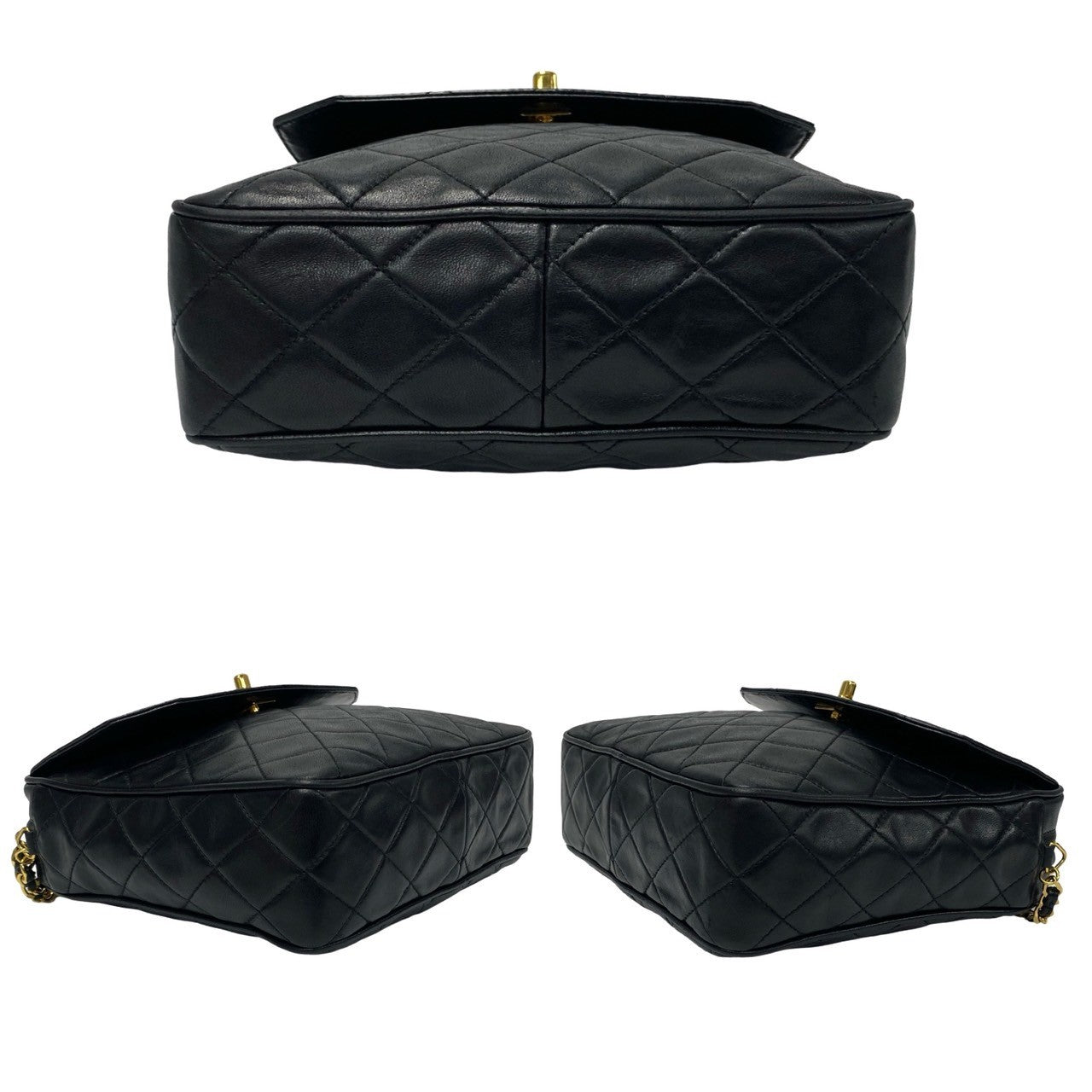 Chanel CC Flap Camera Bag  Leather Crossbody Bag in New Condition