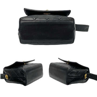 Chanel CC Square Matelasse Bag  Leather Handbag