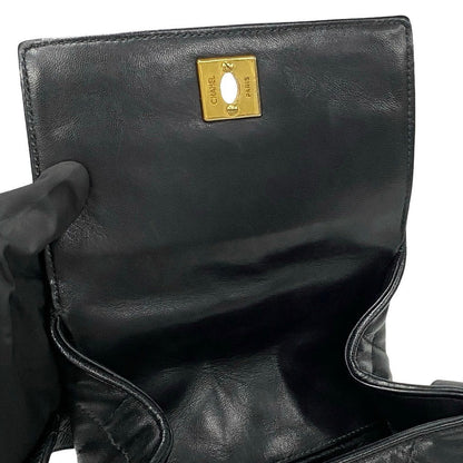 Chanel CC Square Matelasse Bag  Leather Handbag