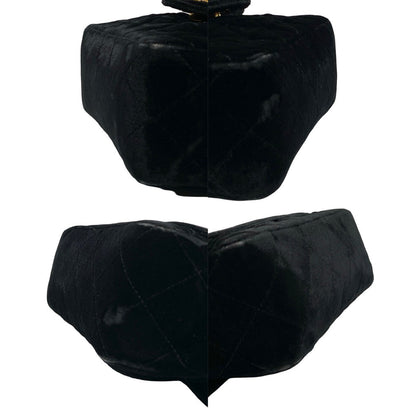 Chanel CC Velvet Mini Flap Crossbody Bag  Canvas Crossbody Bag