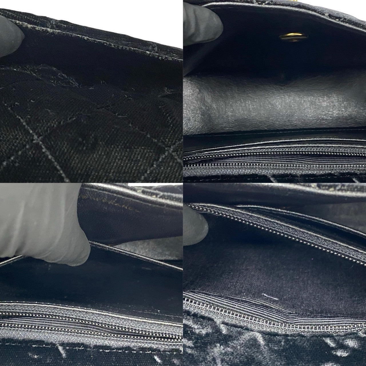 Chanel CC Velvet Mini Flap Crossbody Bag  Canvas Crossbody Bag