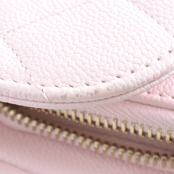 Chanel Caviar Skin Matelasse Top Handle Bag