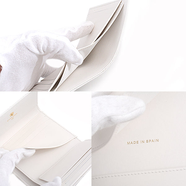 Chanel Caviar Skin Compact Trifold Wallet