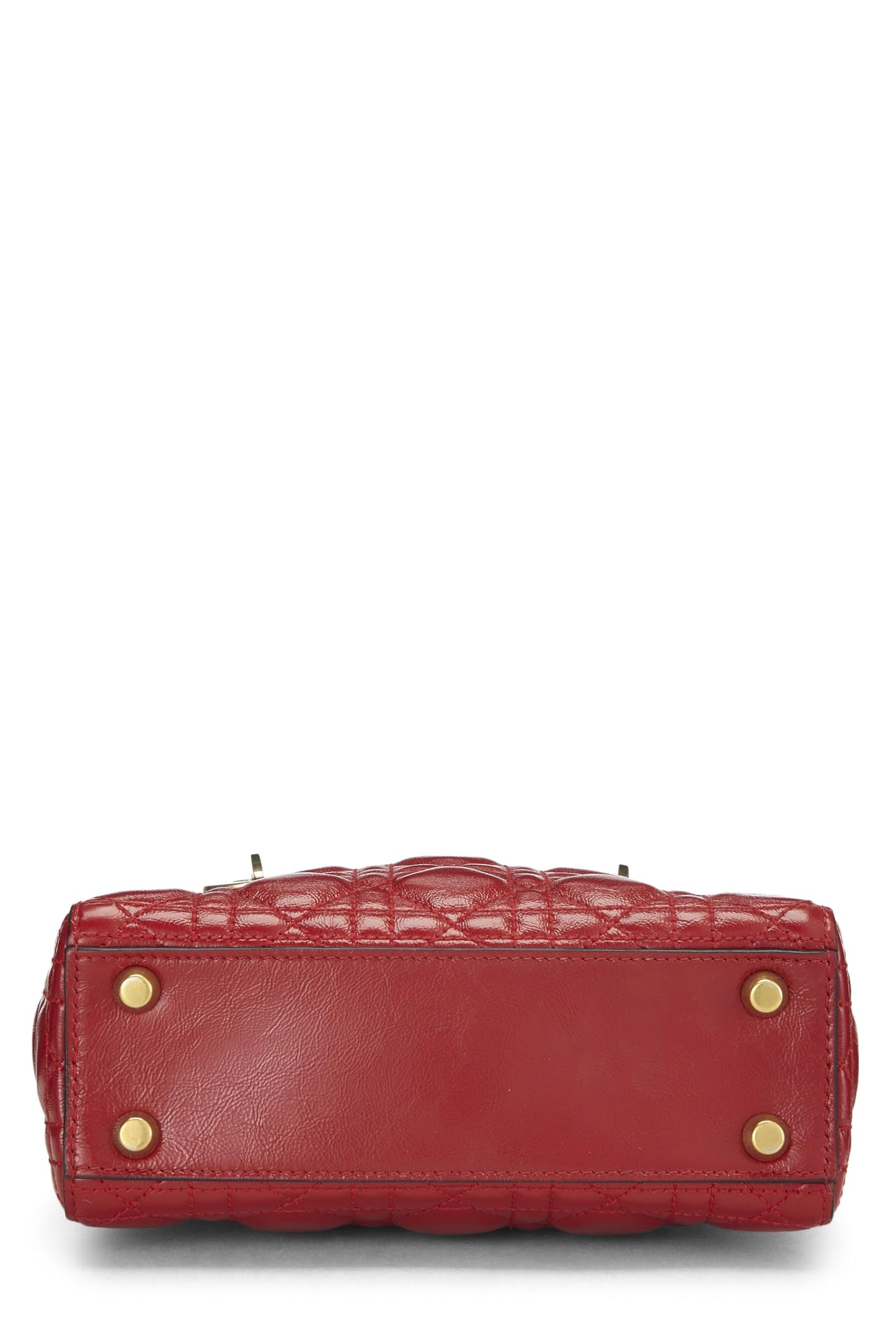 Dior, Red Calfskin My Lady Dior Lucky Charm Small, Red