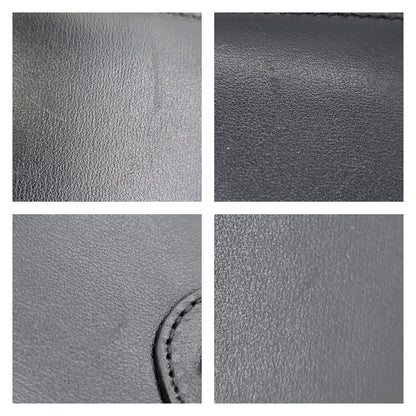 Gucci Black Calf Horsebit 1955 Continental Wallet