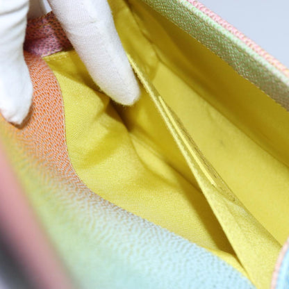CHANEL Matelasse Boy Chanel Chain Shoulder Bag Leather Rainbow CC 71579S