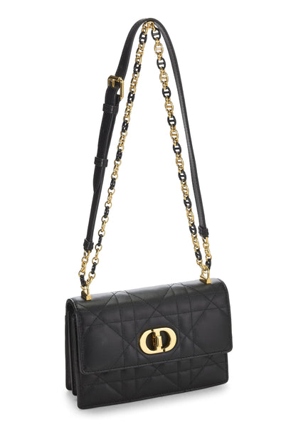 Dior, Black Cannage Lambskin Miss Caro Bag Mini, Black