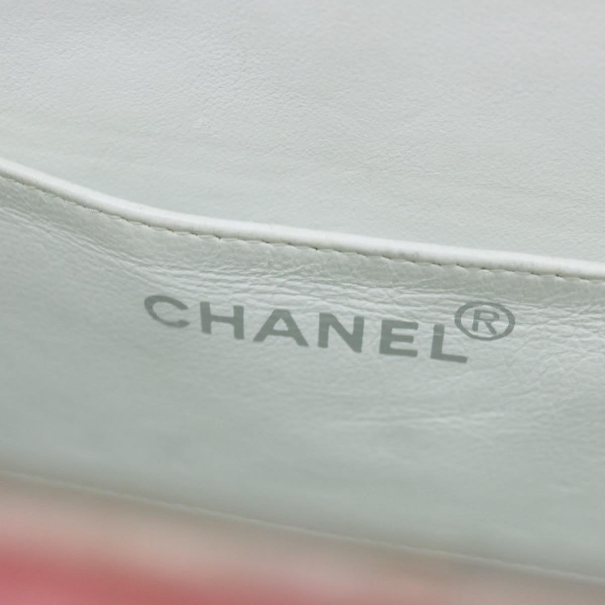 CHANEL Matelasse Hand Bag Velor Pink CC 71634A