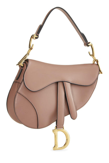 Dior, Pink Calfskin Saddle Bag Mini, Pink