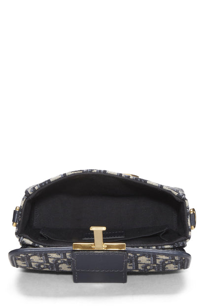 Dior, Navy Oblique Jacquard 30 Montaigne Box Bag, Navy