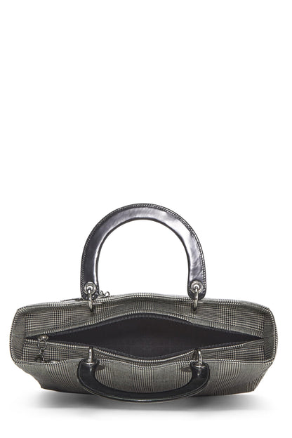 Dior, Black Houndstooth Lady Large, Black