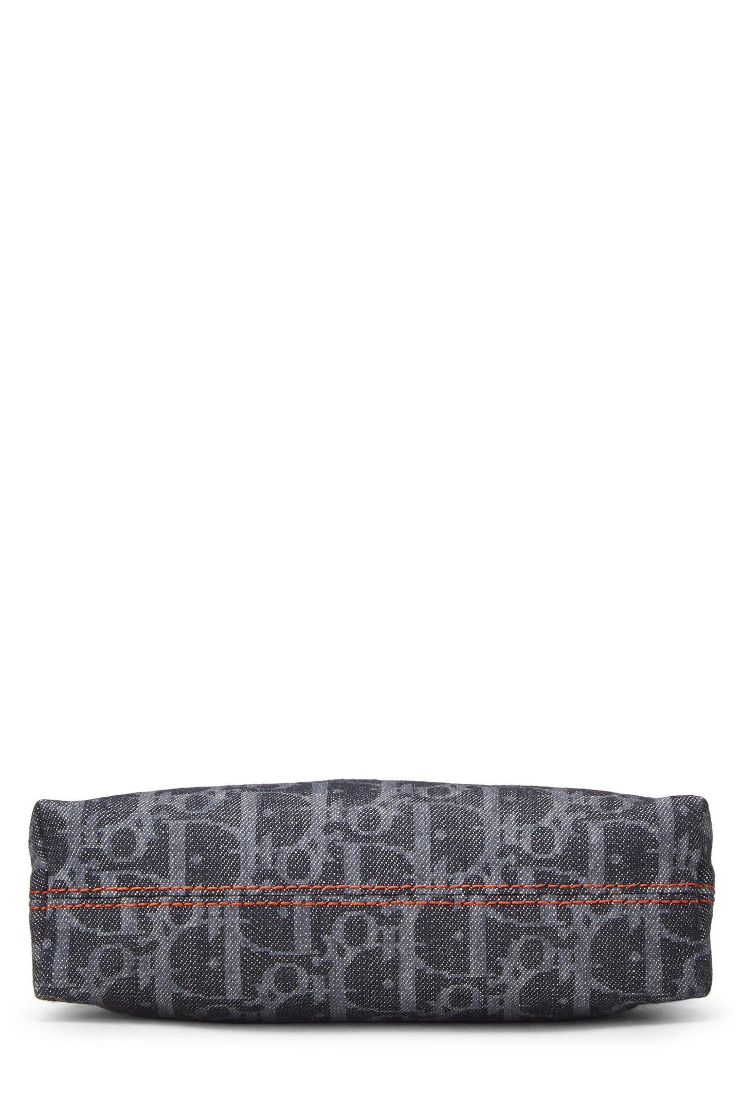 Dior, Navy Denim Trotter Flight Pouch, Navy