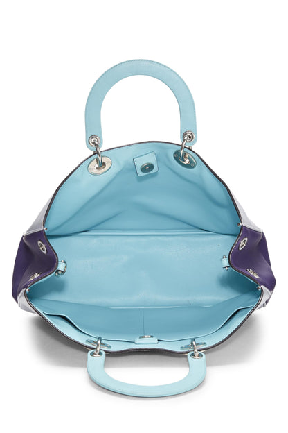 Dior, Multicolor Leather Diorissimo Large, Multi