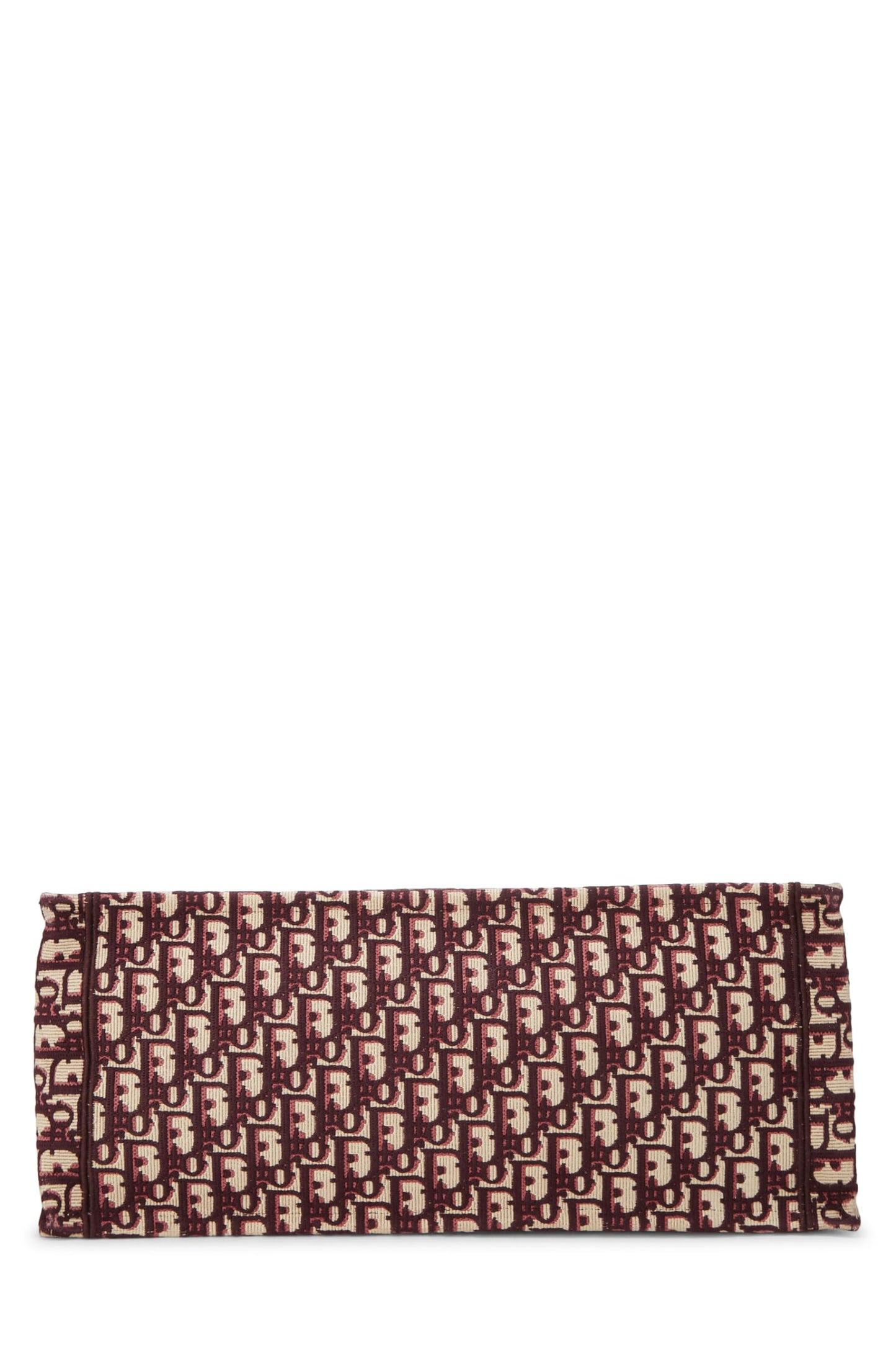 Dior, Burgundy Trotter Canvas Book Tote Large, Burgundy