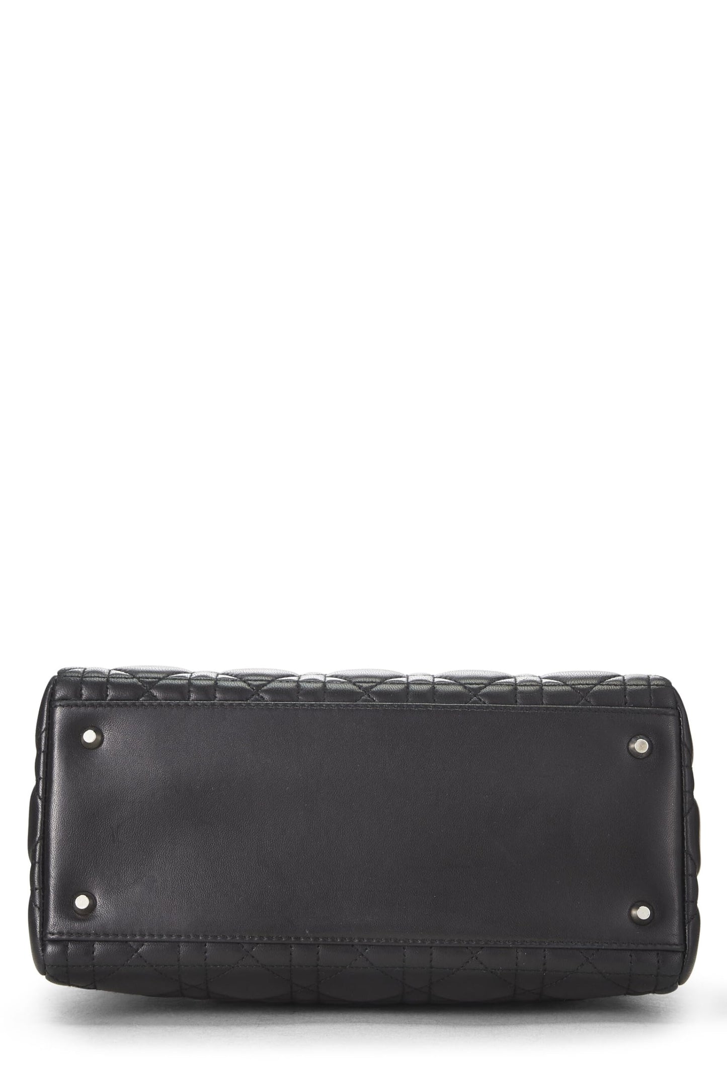 Dior, Black Cannage Quilted Lambskin Lady Dior Medium, Black