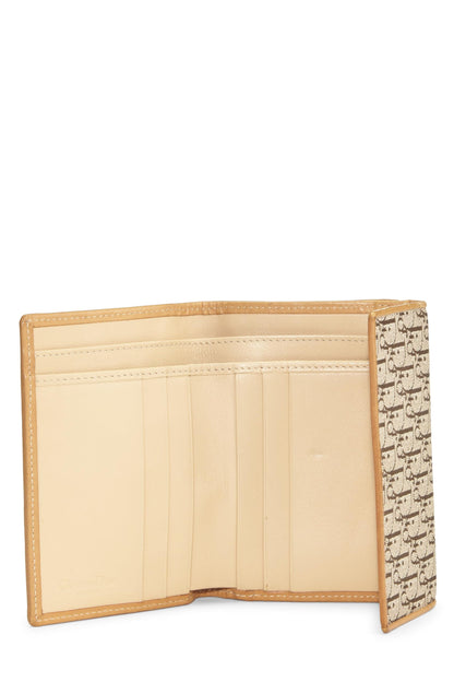 Dior, Beige Trotter Canvas Wallet, Beige