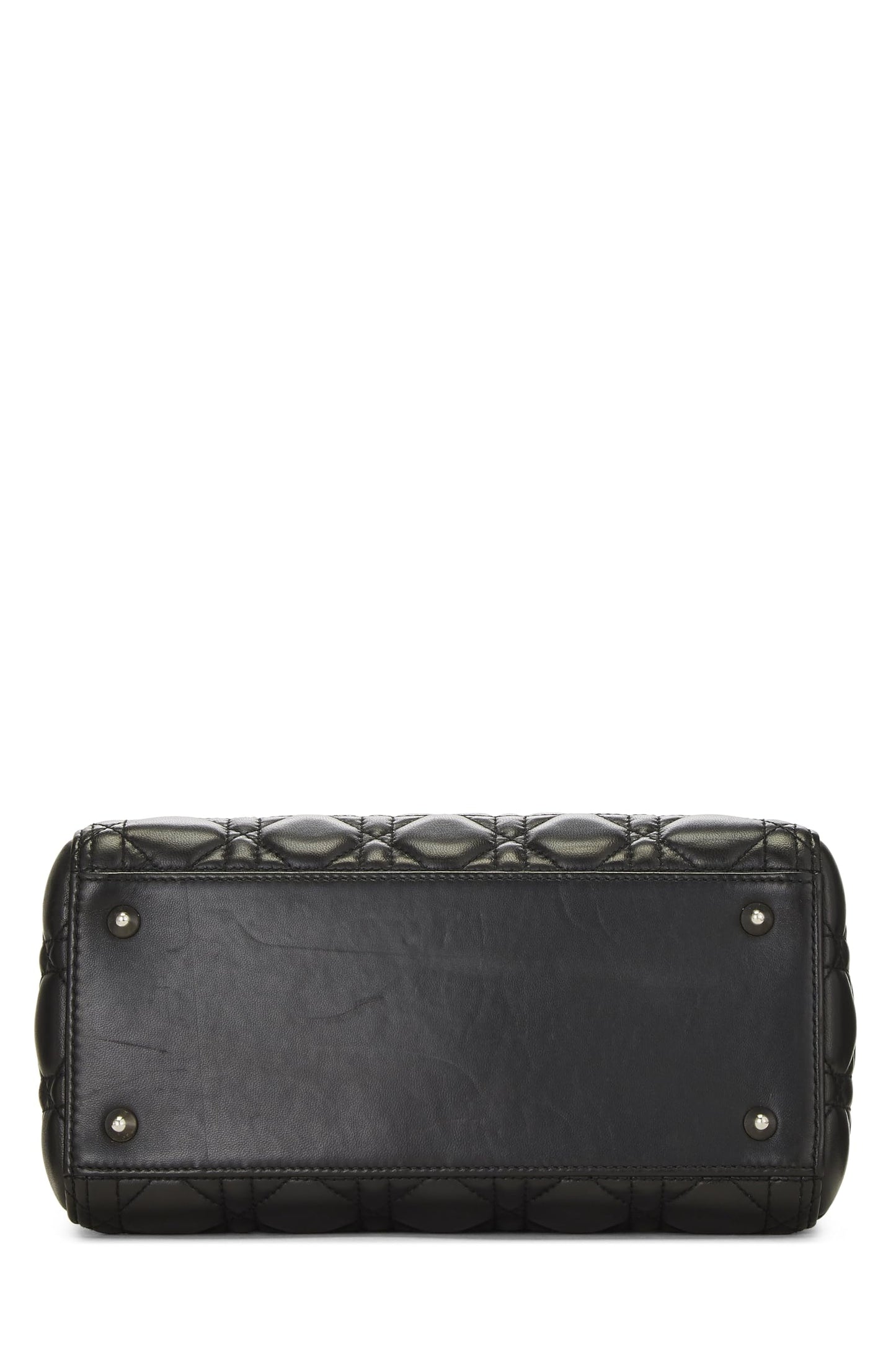 Dior, Black Cannage Quilted Lambskin Lady Dior Medium, Black