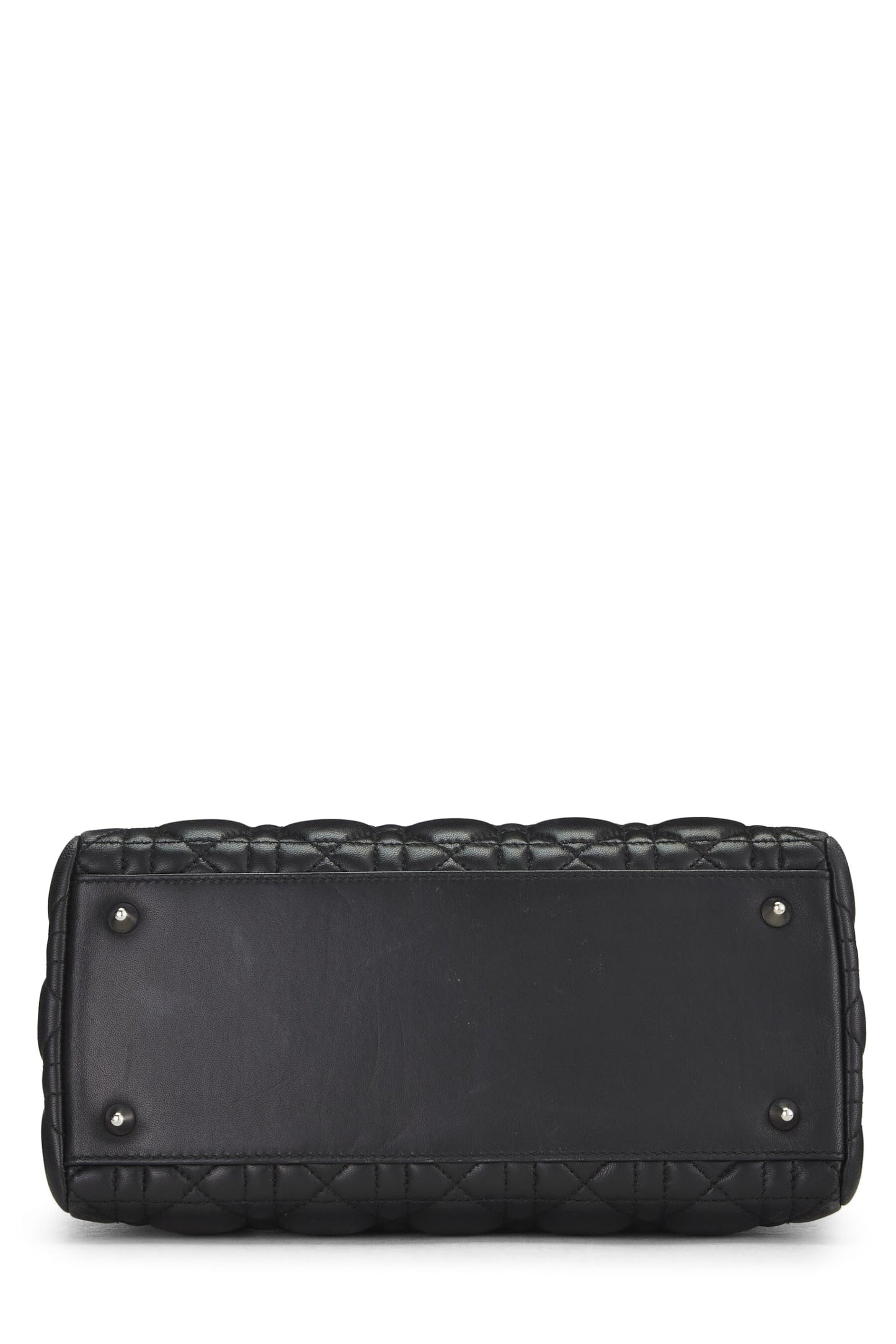 Dior, Black Cannage Quilted Lambskin Lady Dior Medium, Black